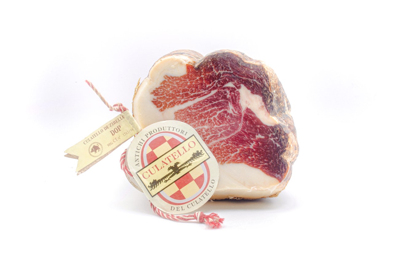 CULATELLO DI ZIBELLO DOP com suas cores e fragrâncias prontas para ir parar na sua mesa